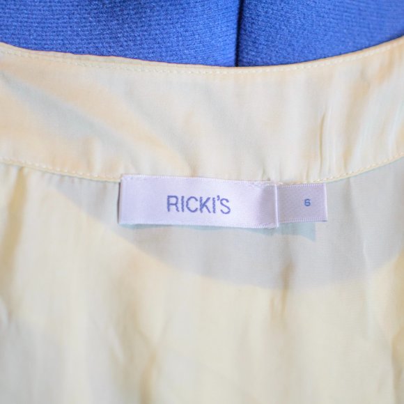 Yellow Shell Blouse - Picture 6 of 6